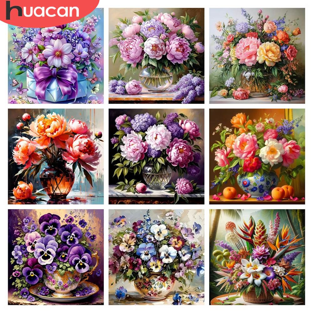 Resin Art Of Rose - HUACAN 5D الماس الفسيفساء روز زهرة