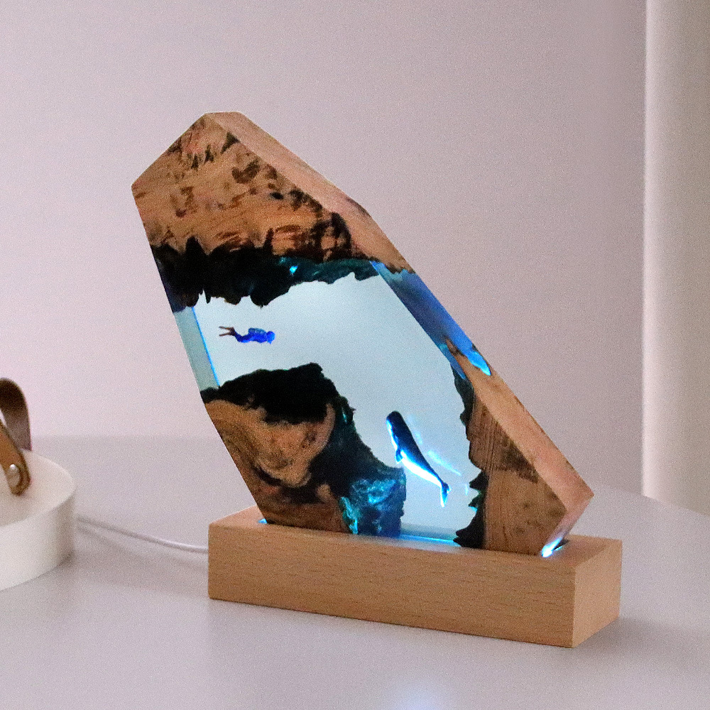 Resin Art Gift For Birthday - ديكور منزلي جديد على شكل غواصة