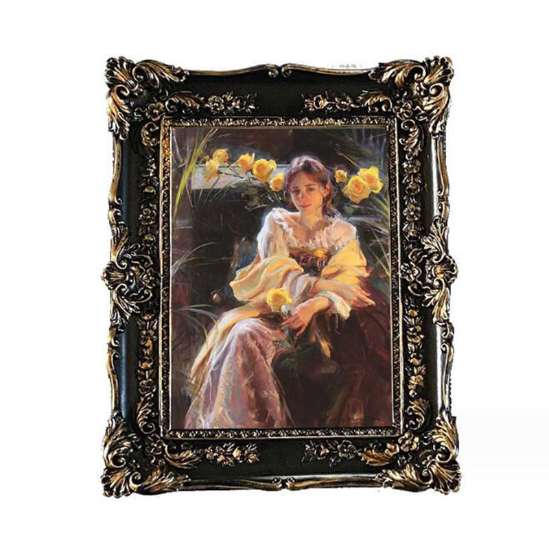 Resin Art Photo Frame - النمط الأوروبي الراتنج الإغاثة إطار صور