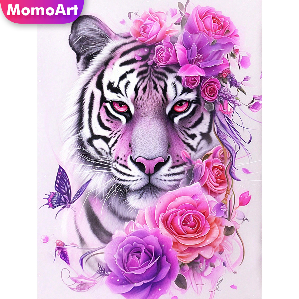 Resin Art Of Rose - لوحة فنية جديدة من موموآرت بتطريز