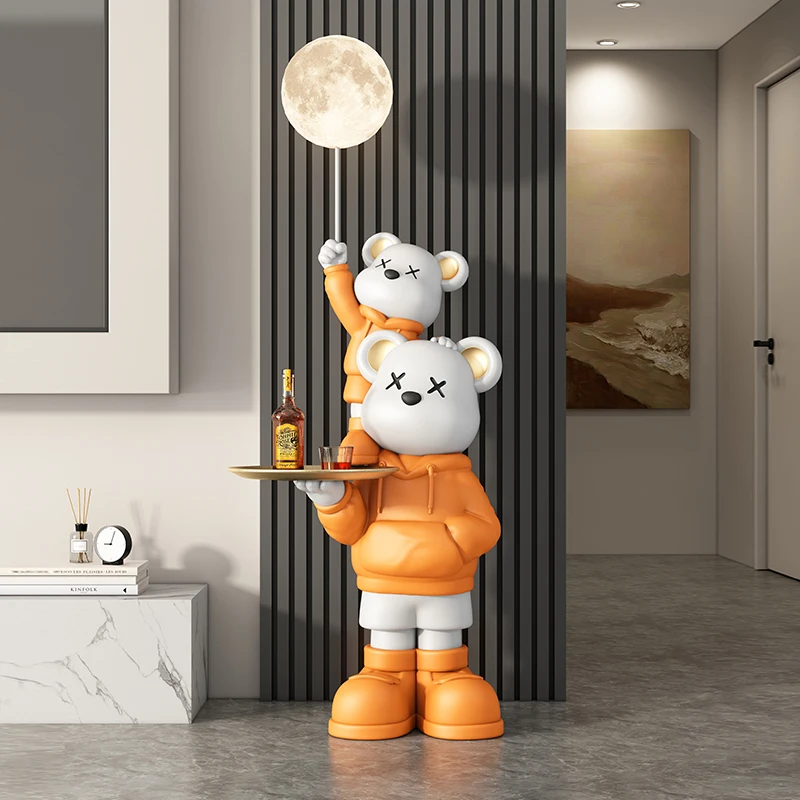 Resin Art Floor - الفن الحديث، ديكور المنزل، تمثال الترحيب،