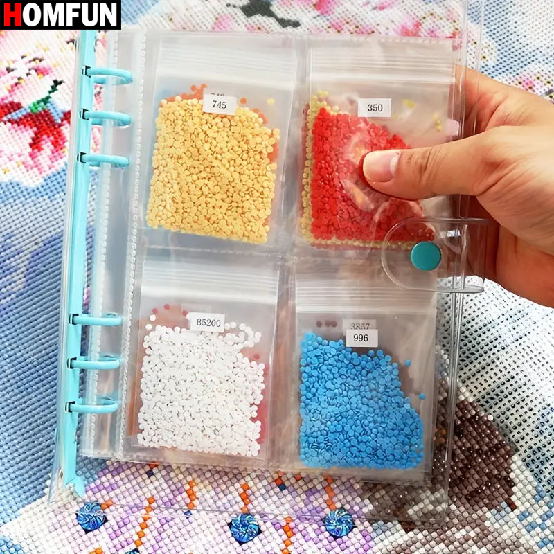 Resin Art Guide Book - HOMFUN 113 قطعة كتاب تخزين اللوحة