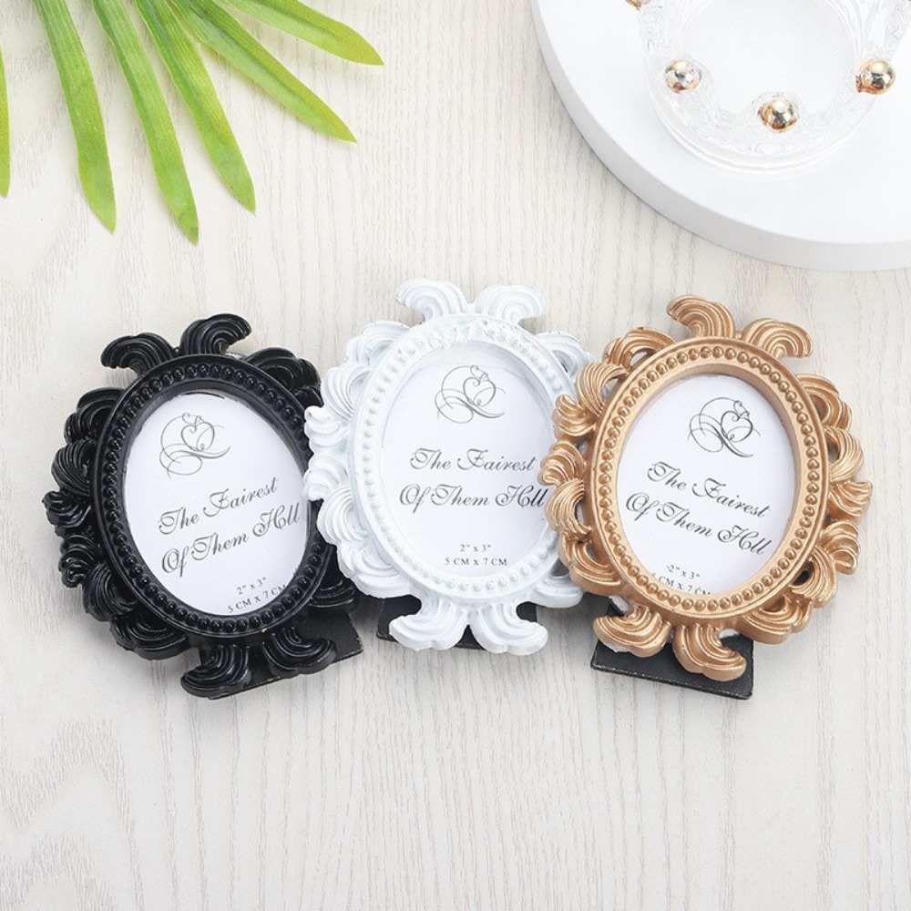 إطار صور بيضاوي فاخر من الراتن - مراجعة Resin Art Photo Frame وسعره