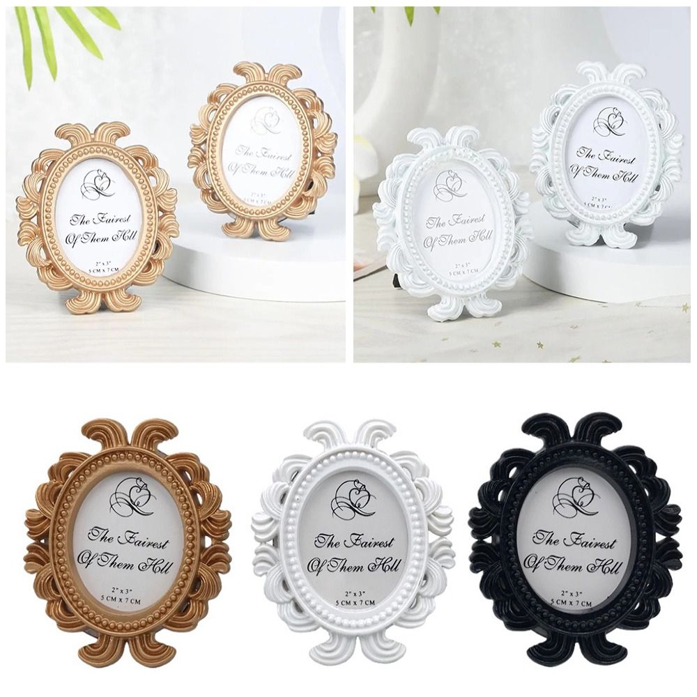 إطار صور بيضاوي فاخر من الراتن - مراجعة Resin Art Photo Frame وسعره