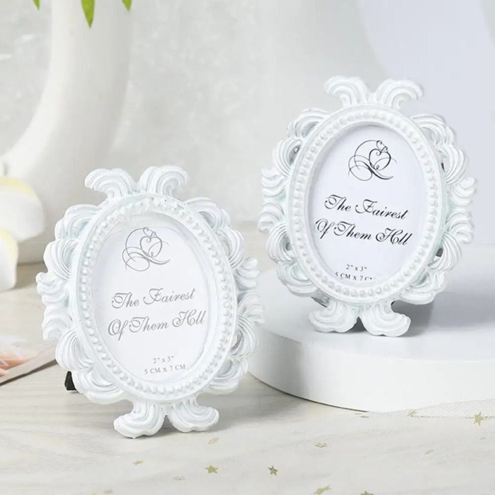 إطار صور بيضاوي فاخر من الراتن - مراجعة Resin Art Photo Frame وسعره