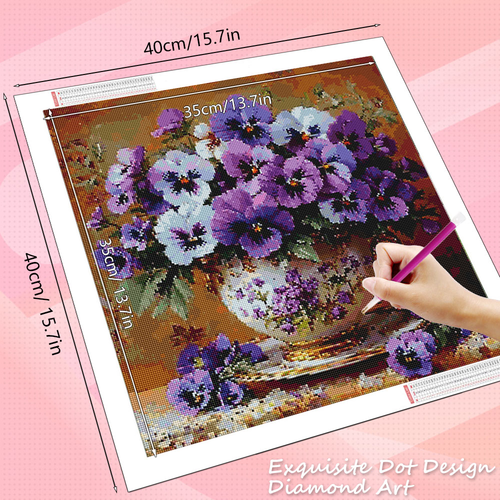 HUACAN 5D الماس الفسيفساء روز  - مراجعة Resin Art Of Rose وسعره