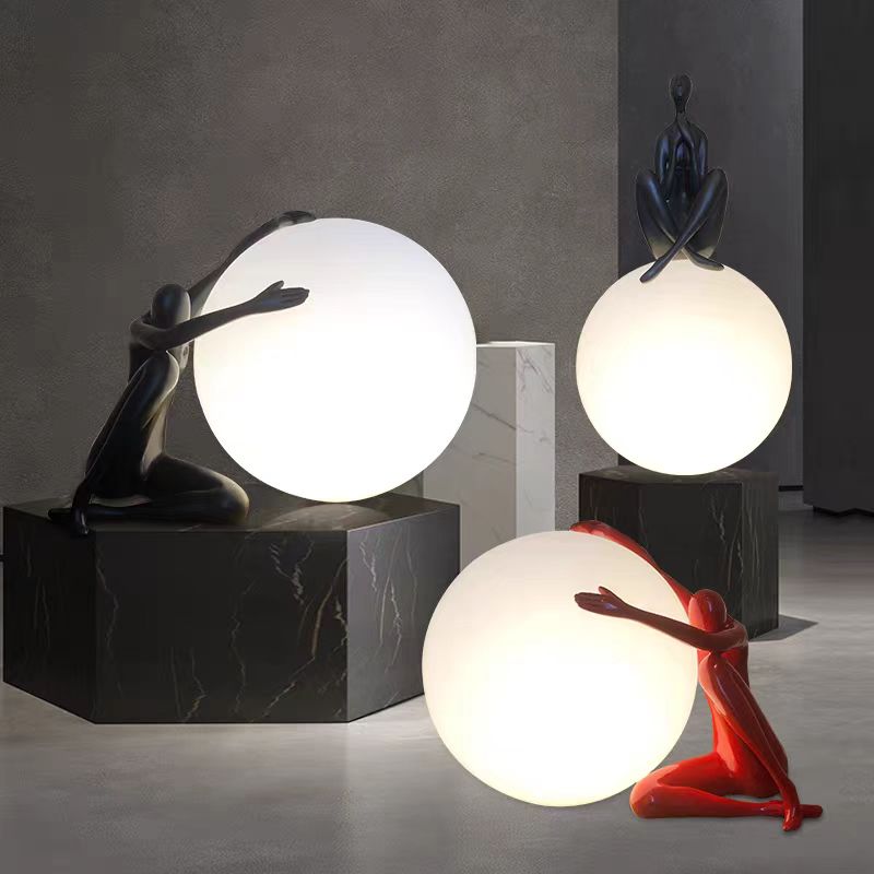 الشمال الفن مصباح أرضي مجردة ا - مراجعة Resin Art Floor وسعره