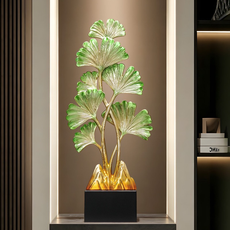 تمثال فني فاخر على شكل ورقة ال - مراجعة Resin Art Gift For Birthday وسعره