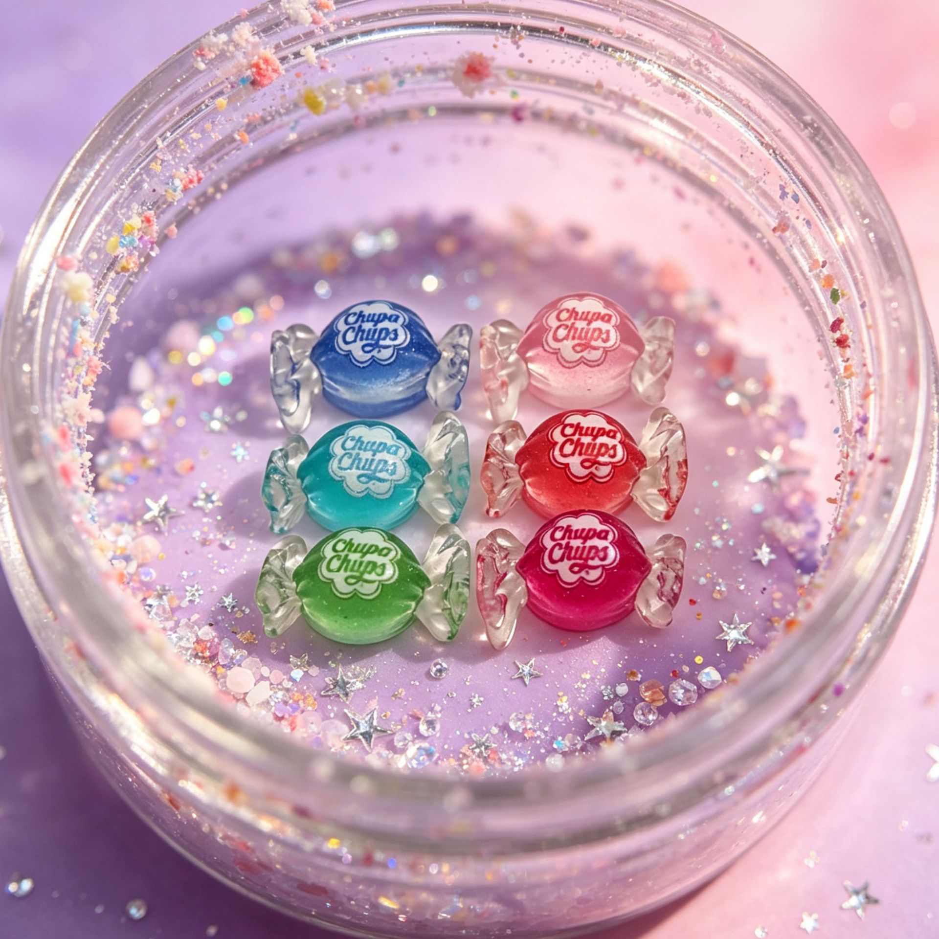 100 قطعة من حلوى المصاصات اللا - مراجعة Resin Art Phone Case وسعره