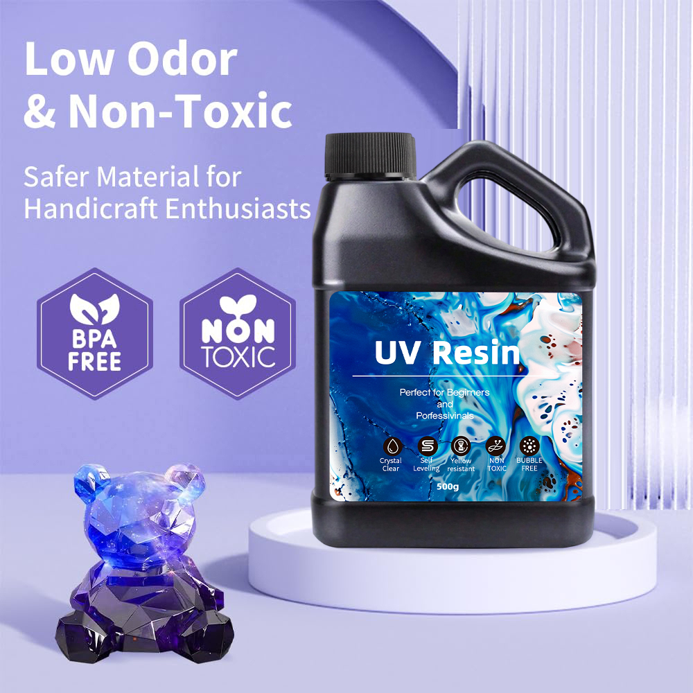 راتنج UV 500-1000 جرام - طقم ر - مراجعة Resin Art Jewellery وسعره