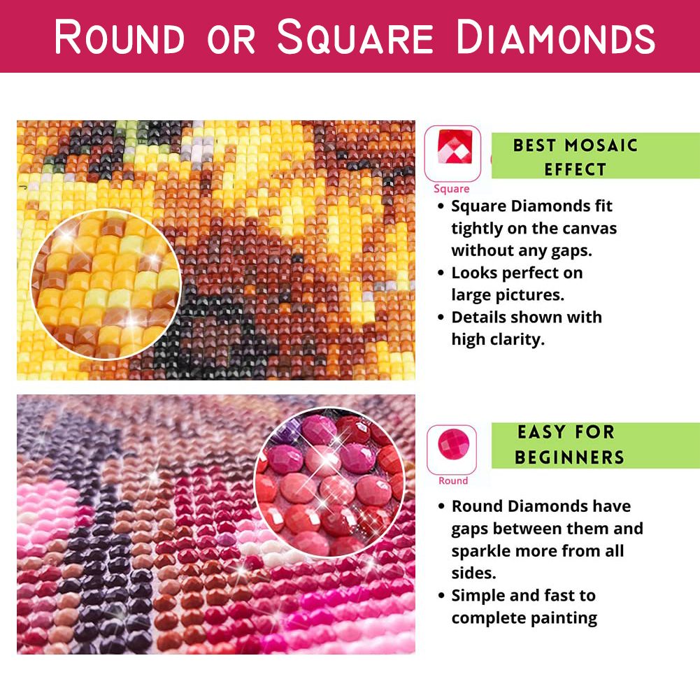 DIY الماس اللوحة فسيفساء القرا - مراجعة Resin Art Guide Book وسعره