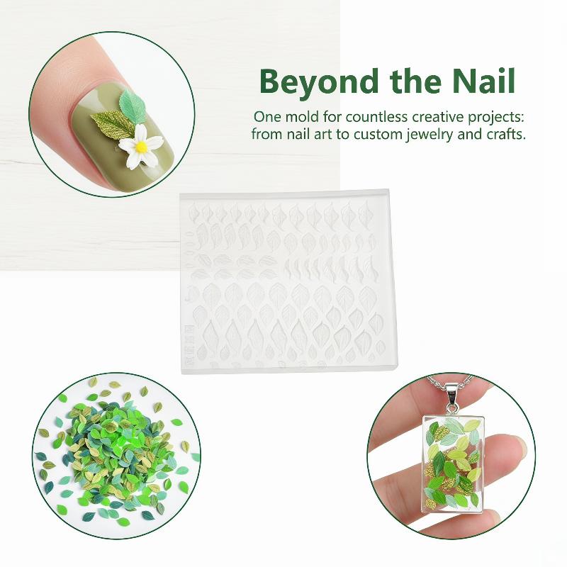 قالب سيليكون على شكل ورقة صغير - مراجعة Resin Art Jewellery وسعره