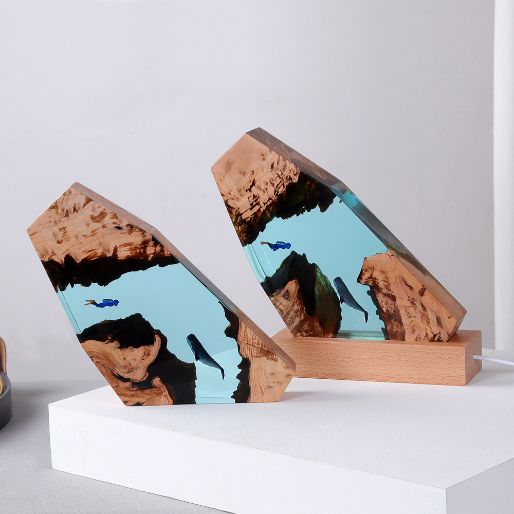ديكور منزلي جديد على شكل غواصة - مراجعة Resin Art Gift For Birthday وسعره