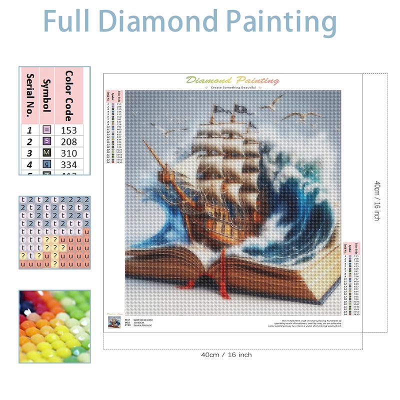 SDOYUNO كتاب فسيفساء ماسي ديي  - مراجعة Resin Art Guide Book وسعره