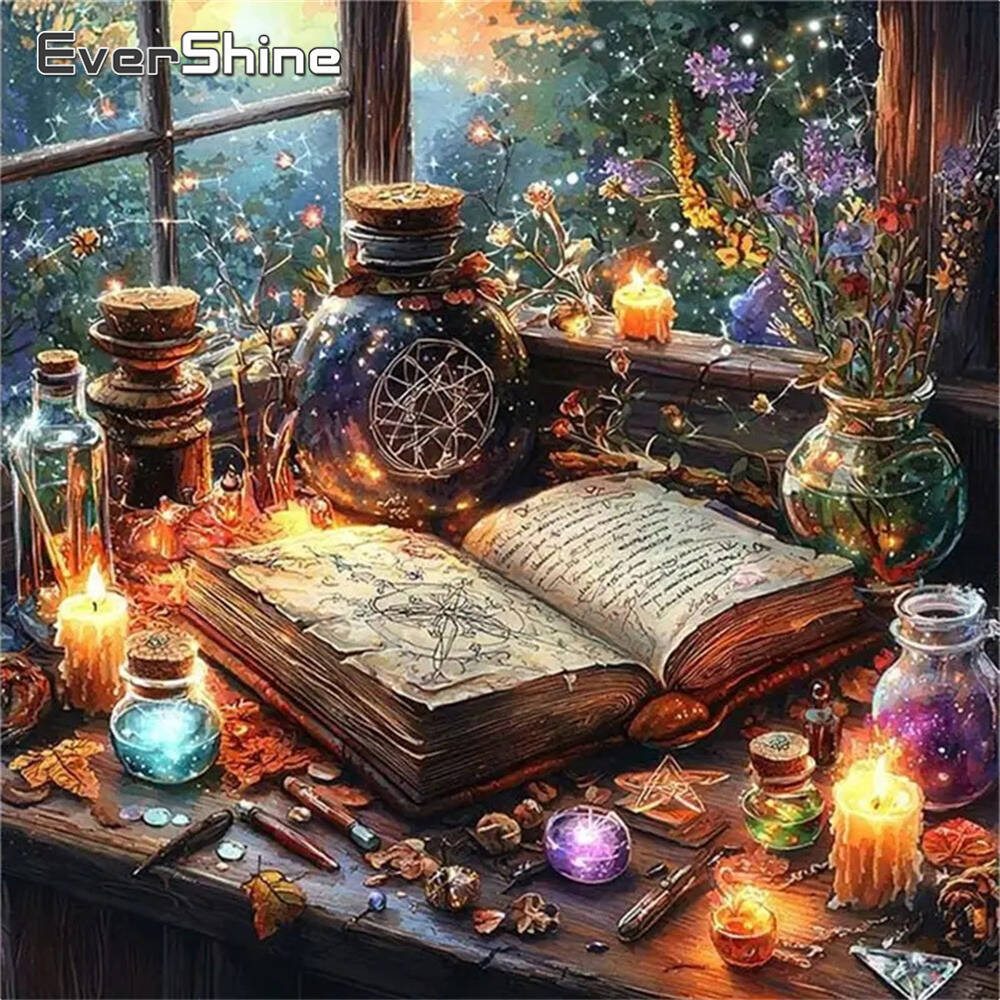 Evershine الماس اللوحة الكلب ا - مراجعة Resin Art Guide Book وسعره