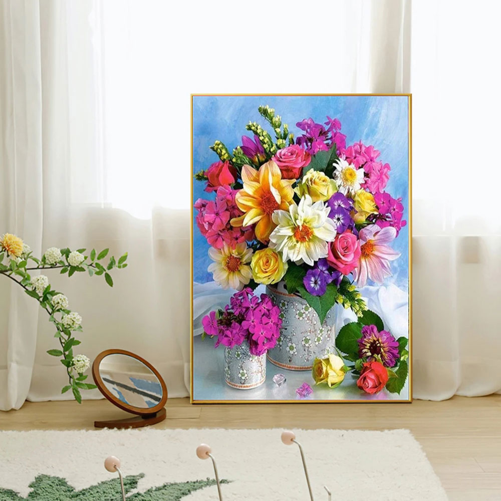 لوحة فسيفساء ماسية كاملة بتصمي - مراجعة Resin Art Of Rose وسعره