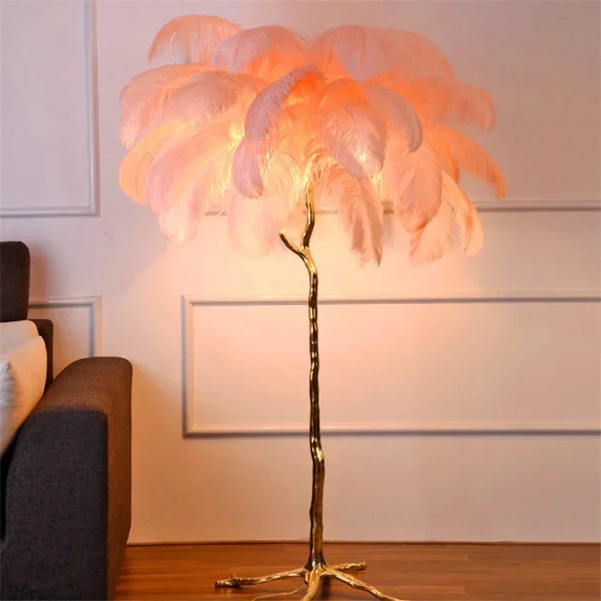 الحديثة Led النعامة ريشة مصابي - مراجعة Resin Art Floor وسعره