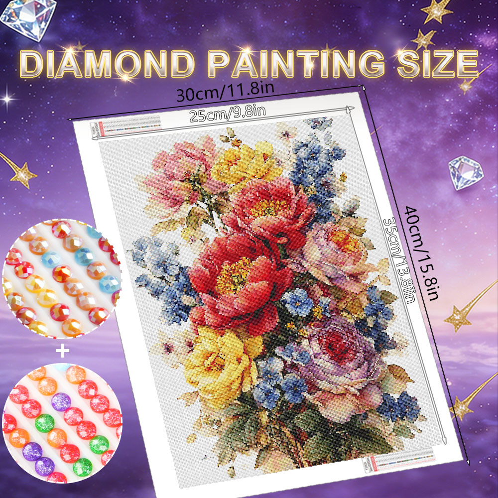 طقم رسم بالألماس من HUACAN، زه - مراجعة Resin Art Of Rose وسعره