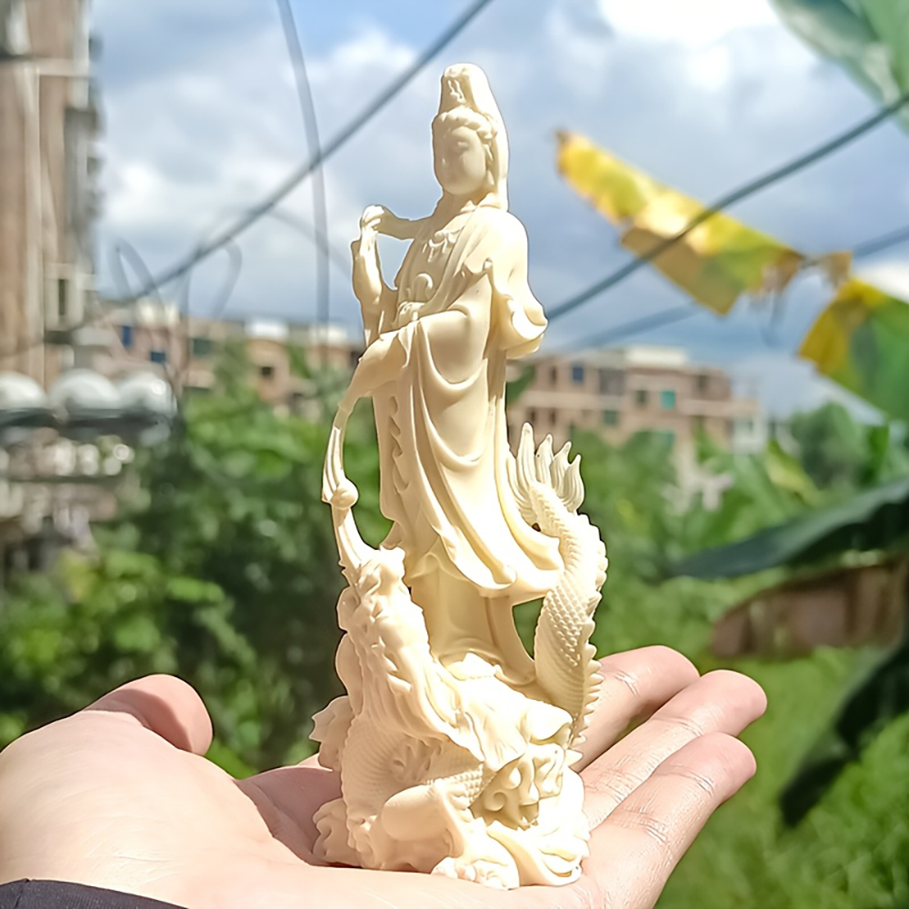 تمثال بوذا غوانين من الراتنج،  - مراجعة Resin Art Aesthetic وسعره