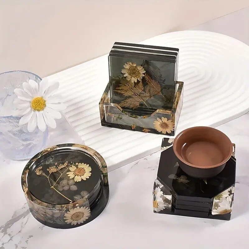 تتضمن مجموعة قوالب راتينج كوست - مراجعة Resin Art Jewellery وسعره