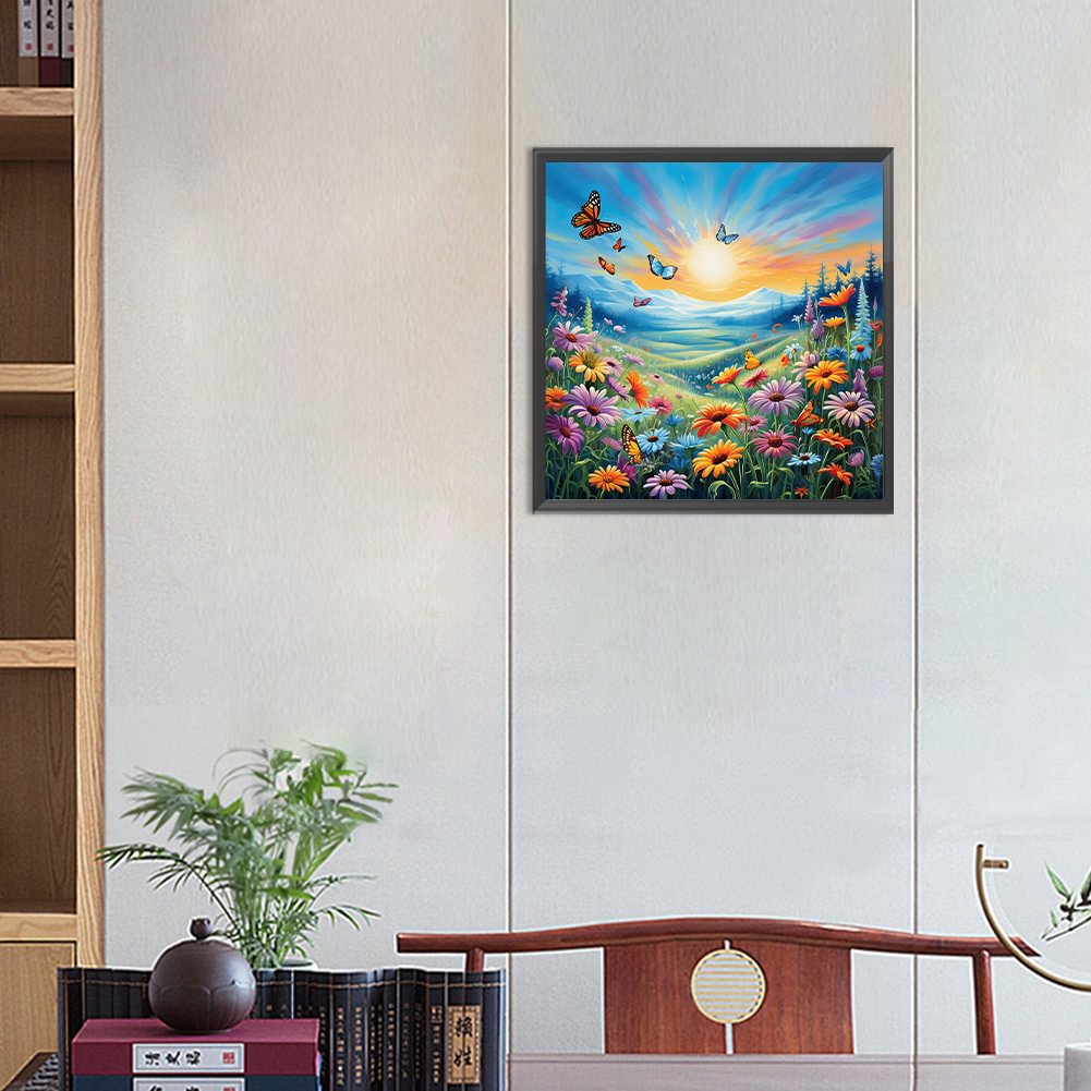 الماس اللوحة الأسرة لطيف الغزل - مراجعة Resin Art With Flowers وسعره