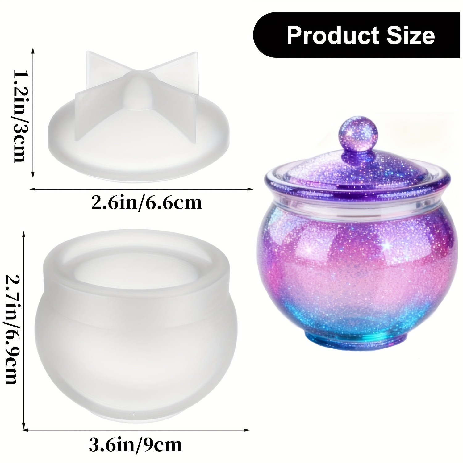 مجموعة واحدة من قوالب الراتنج  - مراجعة Resin Art Jewellery وسعره