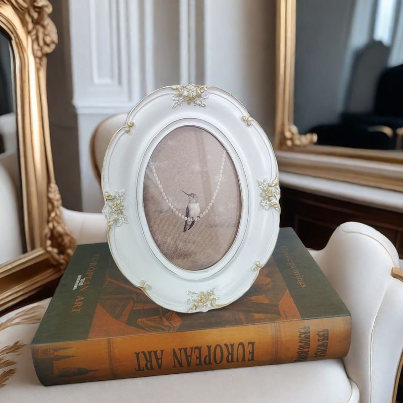 إطار صور جداري فرنسي عتيق، لوح - مراجعة Resin Art Photo Frame وسعره