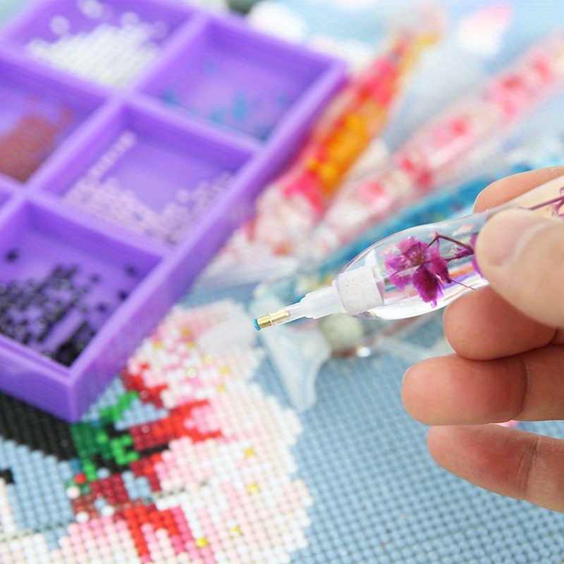 مجموعة أقلام رسم بالألماس ثلاث - مراجعة Resin Art With Flowers وسعره