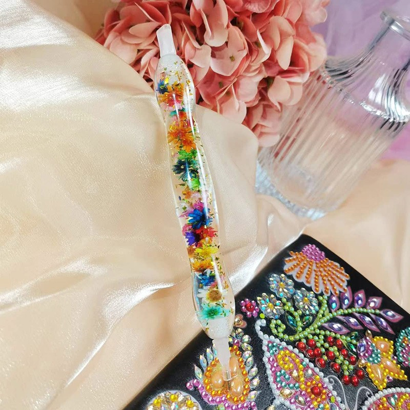 مجموعة أقلام رسم بالألماس ثلاث - مراجعة Resin Art With Flowers وسعره