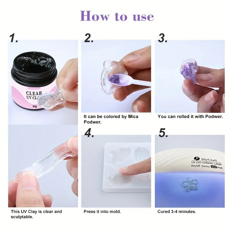 راتنج بوليمر شفاف للأشعة فوق ا - مراجعة Resin Art Jewellery وسعره